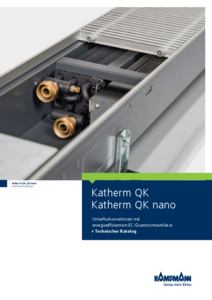 Kampmann Katherm QK padlókonvektor - részletes termékismertető