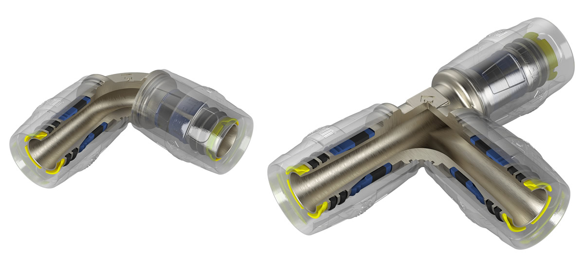 KELOX PROtec Zeta áramlás-optimalizált ötrétegű csőrendszer
