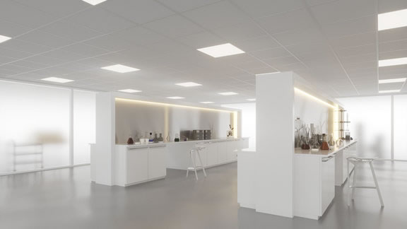 Knauf Ceiling Solutions HYGENA Acoustic 15 mm ásványi álmennyezet lapok