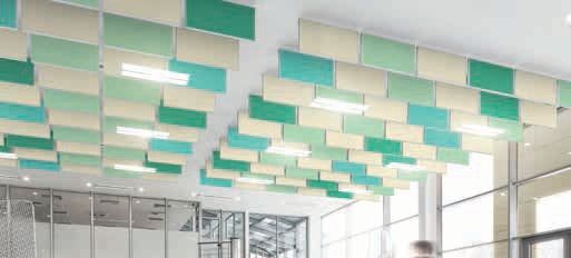 THERMATEX Baffel Colour álmennyezeti lamella