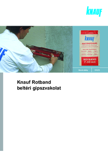 Rotband gipszvakolat - részletes termékismertető