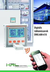 DMG 600-610 digitális táblaműszerek - részletes termékismertető