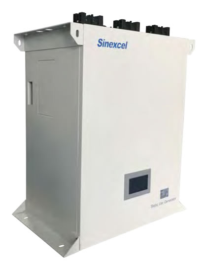 SVG meddőenergia generátor, fali/rack modul