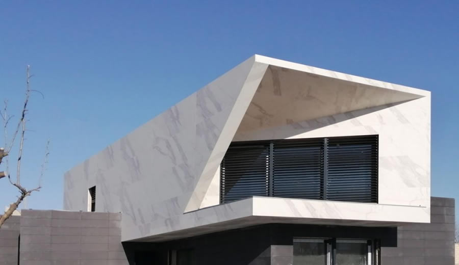 Grespania Coverlam referencia – Családi ház, Navarra