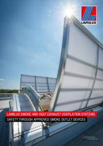 LAMILUX hő- és füstelvezető rendszerek - részletes termékismertető