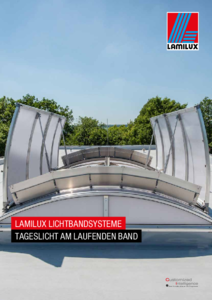 LAMILUX S típusú sávfelülvilágító - részletes termékismertető