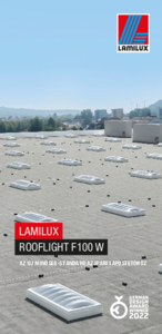 LAMILUX F100 W felülvilágító kupola - általános termékismertető