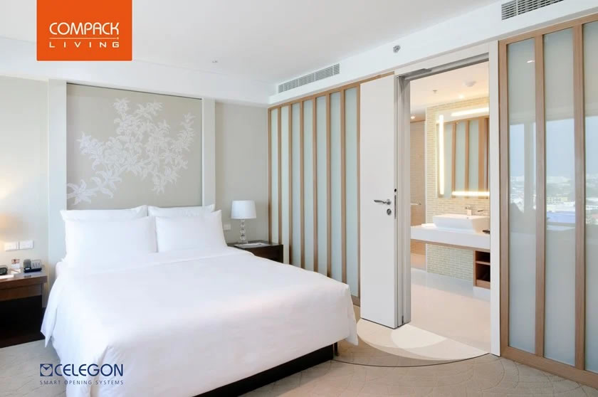 COMPACK LIVING® 90° és 180° harmonikaajtók