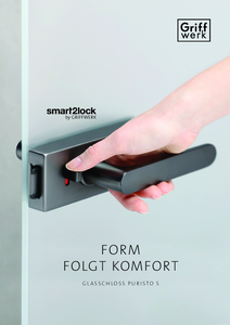 Griffwerk smart2lock kilincsek - Puristo S - általános termékismertető
