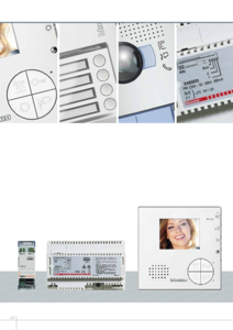 Két vezetékes BUS-os BTicino kaputelefon rendszer <br>
(BTicino audió és videó kaputelefonok katalógus, 40-89. oldal)  - részletes termékismertető