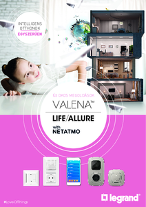 Valena Life/Allure Netatmo szerelvények - általános termékismertető