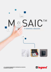 Program Mosaic szerelvények - részletes termékismertető
