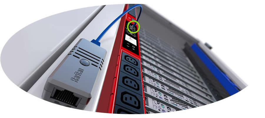 Raritan SmartSensors rack érzékelők - csúcstechnológiás mérőkomponensek