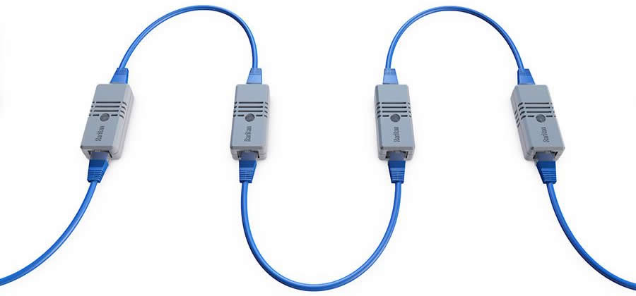 Raritan SmartSensors rack érzékelők - dupla RJ45 csatlakozóval