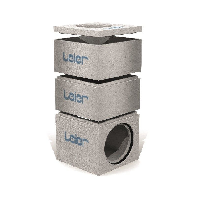 Leier szögletes aknaelemek