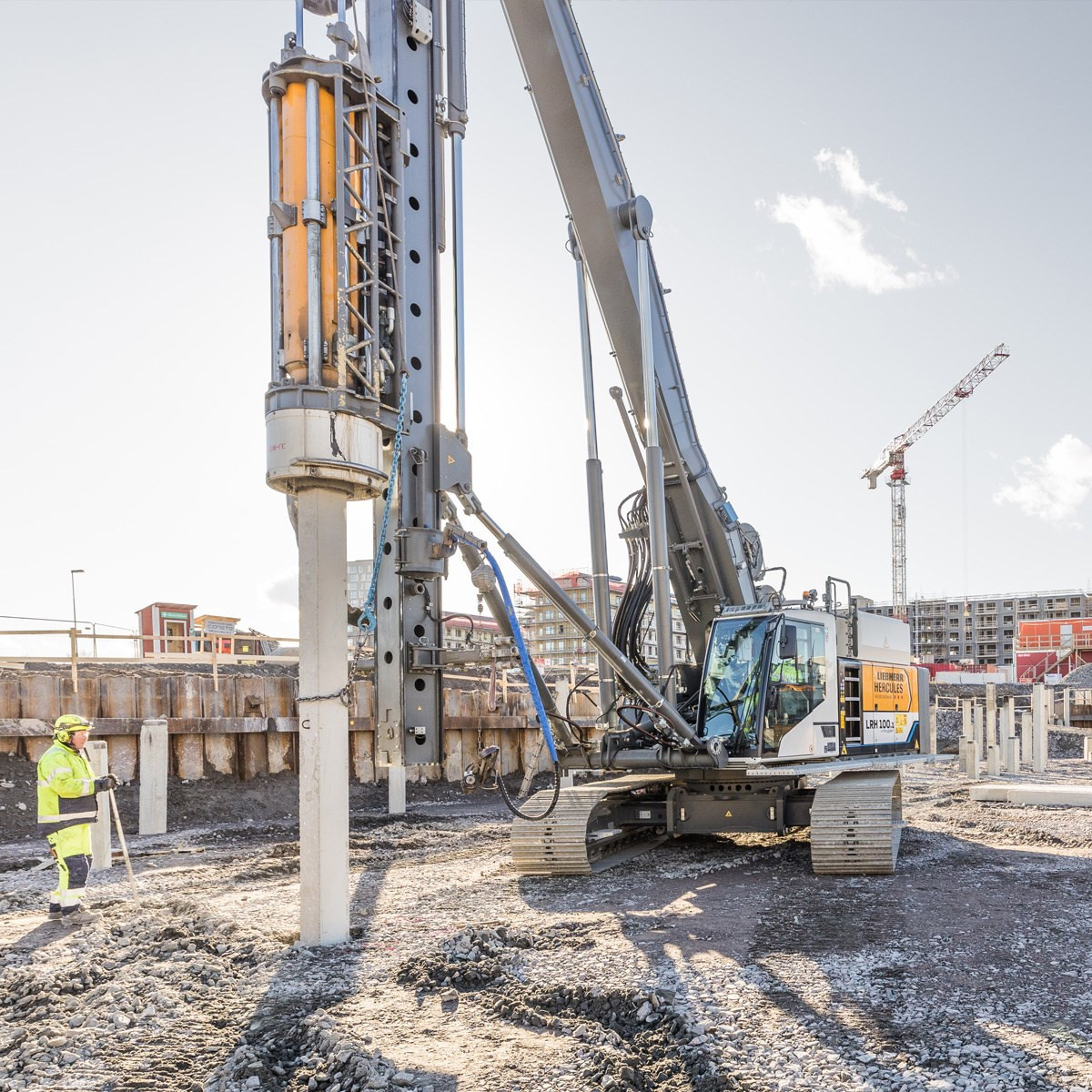 Liebherr LRH 100.1 unplugged cölöpözőberendezés