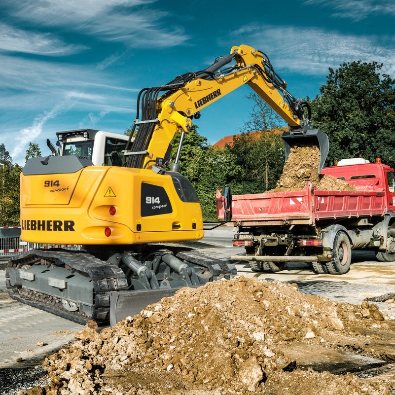 Liebherr R 914 Compact Litronic lánctalpas kotró