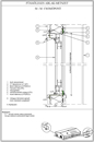 Függőleges ablak-metszet - M-M csomópont - CAD fájl