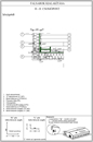 Falsarok kialakítása (hőszigetelt) - H-H csomópont - CAD fájl