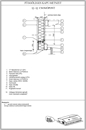 Függőleges kapu-metszet - Q-Q csomópont - CAD fájl