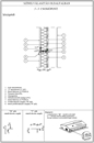 Színelválasztás oldalfalban (hőszigetelt) - J-J csomópont - CAD fájl