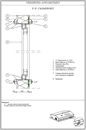 Vízszintes ajtó-metszet - P-P csomópont - CAD fájl