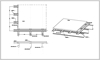Lindab Floor födémrendszer - Tartószerkezeti tervcsomag<br>
Általános elrendezés - Fióktartós födém - CAD fájl