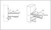 Lindab Floor födémrendszer - Tartószerkezeti tervcsomag<br>
Falhoz kapcsolódó födémszél - U-profillal megtámasztva - CAD fájl