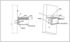 Lindab Floor födémrendszer - Tartószerkezeti tervcsomag<br>
Falhoz kapcsolódó födémszél - Gerendánként rögzítve - CAD fájl