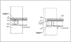 Lindab Floor födémrendszer - Tartószerkezeti tervcsomag<br>
Vasbeton vázhoz csatlakozás - Oszlopok közötti rejtett gerendával - CAD fájl