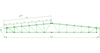 Lindab Truss rácsostartó<br>
(szélesség: 18 m, tetőhajlás: 10 %, főtartók kiosztása: 3 m)&nbsp;-&nbsp;CAD fájl