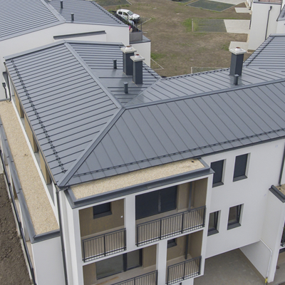 Lindab SRP Click előkorcolt síklemezes tetőprofil 