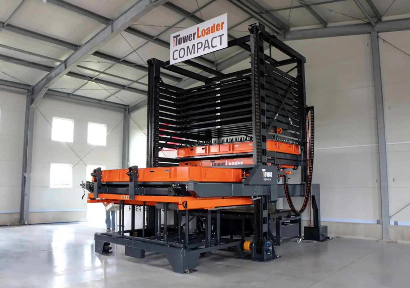 LogiTower Loader Compact automata lemezkezelő rendszer