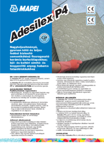 Adesilex P4 ragasztóhabarcs - részletes termékismertető