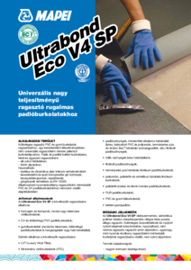 Ultrabond Eco V4 SP ragasztó - részletes termékismertető