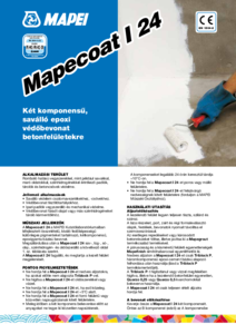 Mapecoat I 24 padlóbevonat - részletes termékismertető