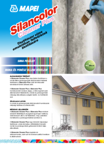 Silancolor Cleaner Plus tisztítószer - részletes termékismertető