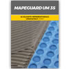 Mapeguard UM 35 vízszigetelő, elválasztó és repedésáthidaló lemez - általános termékismertető
