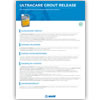 UltraCare Grout Release védőszer - műszaki adatlap