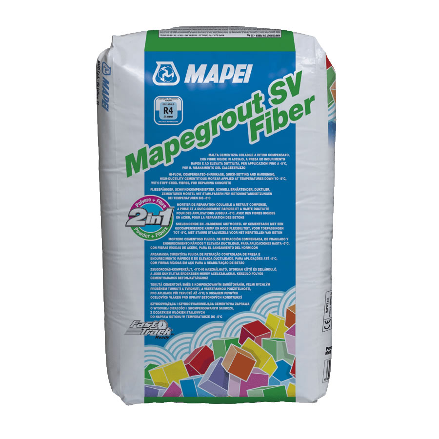 Mapegrout SV Fiber betonjavító habarcs