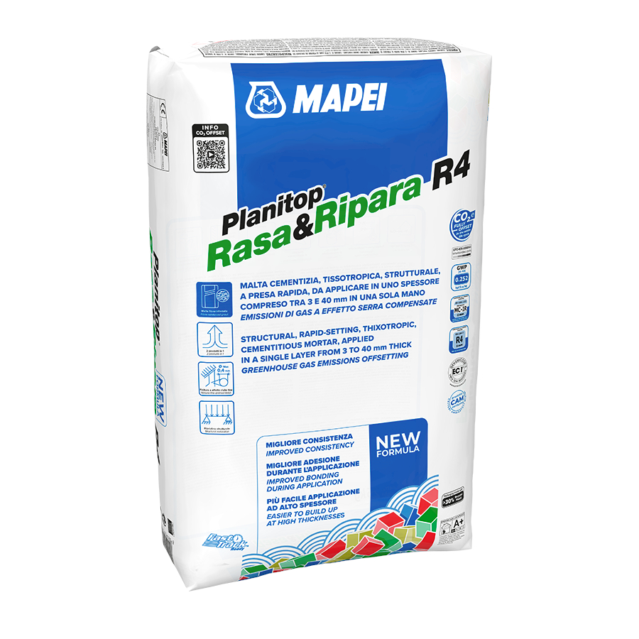 Planitop Rasa & Ripara R4 betonjavító habarcs