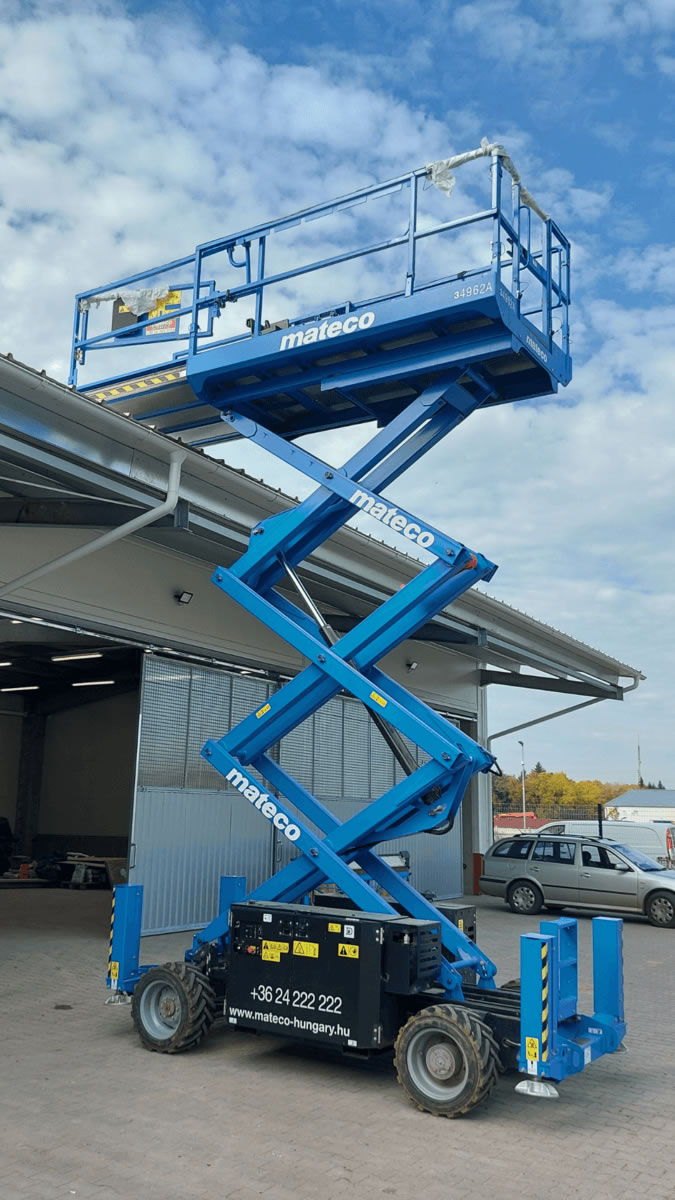Genie GS 2669RT dízel ollós szerelő munkaállvány