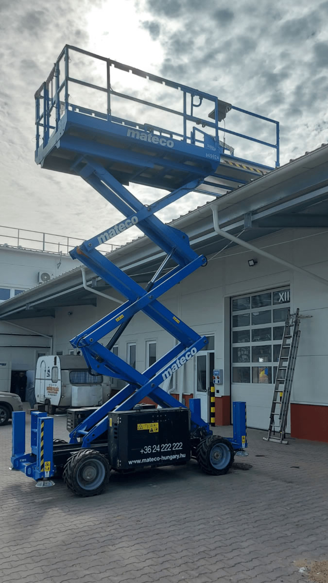 Genie GS 2669RT dízel ollós szerelő munkaállvány