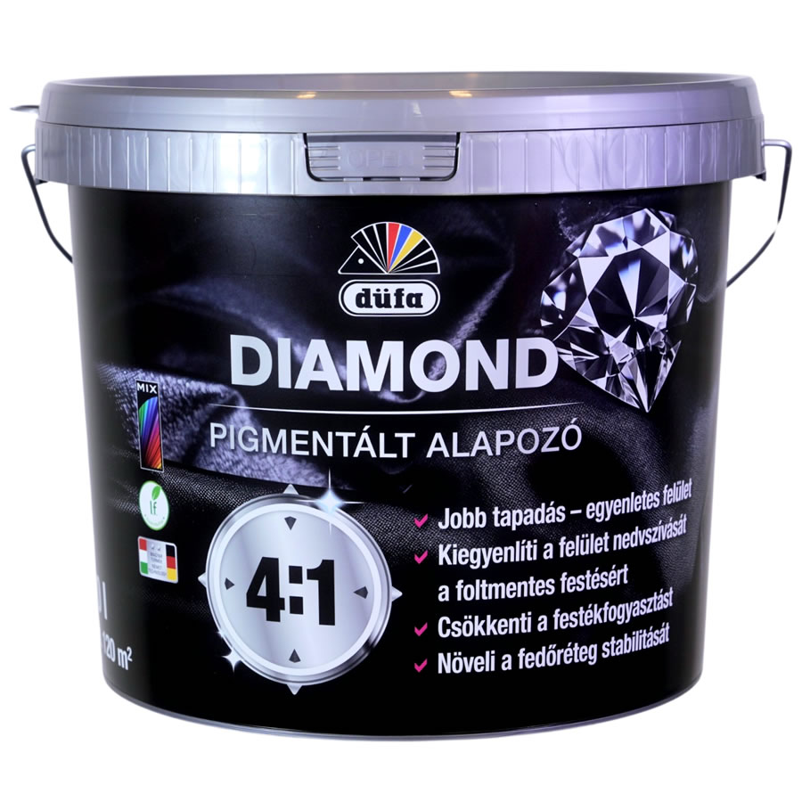 Düfa Diamond kül- és beltéri pigmentált fehér alapozó festék