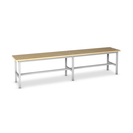 KÖRÖS öltözőpad 1800 mm