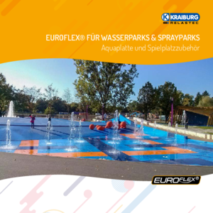 Kraiburg EUROFLEX® vízipark burkolatok - általános termékismertető