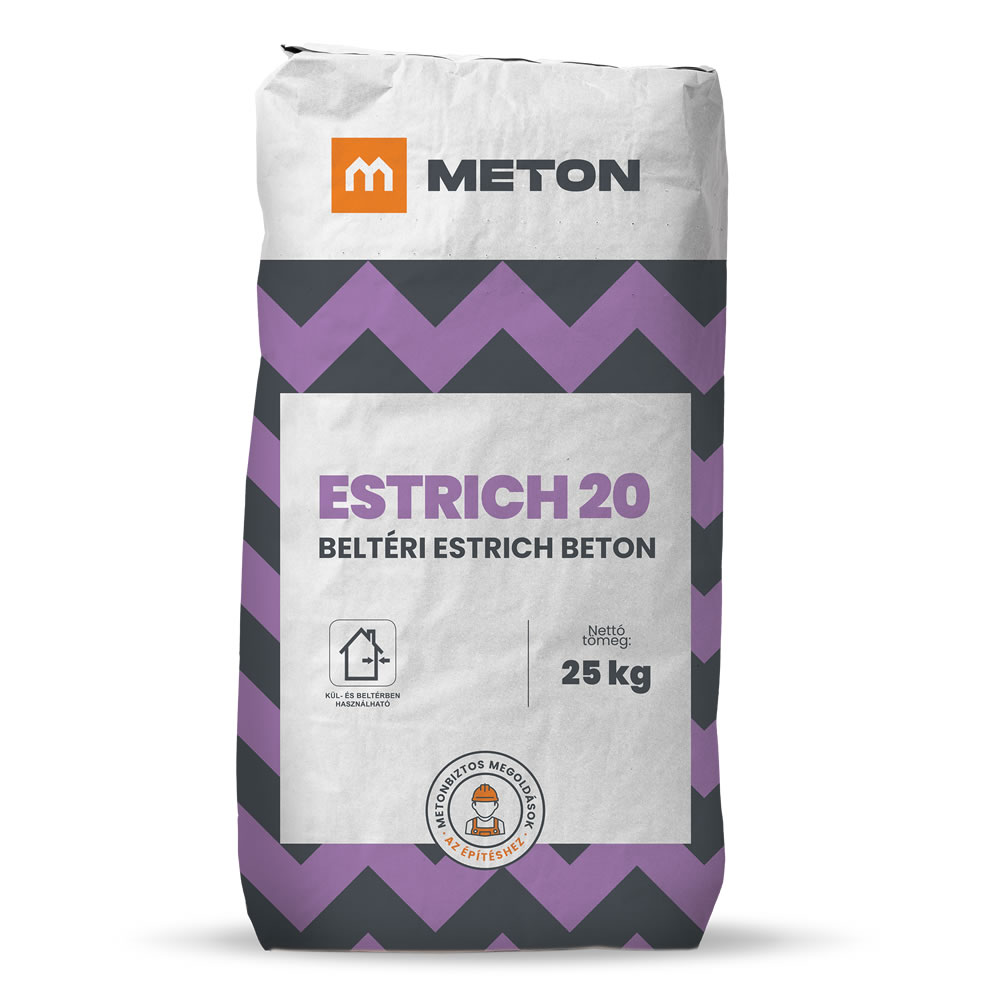 METON Estrich 20 beltéri esztrich beton