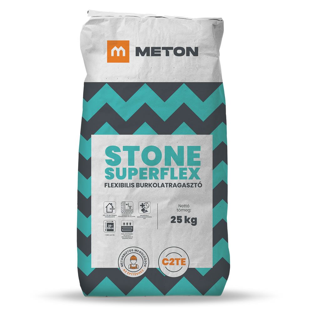 METON STONE SUPERFLEX felxibilis burkolatragasztó