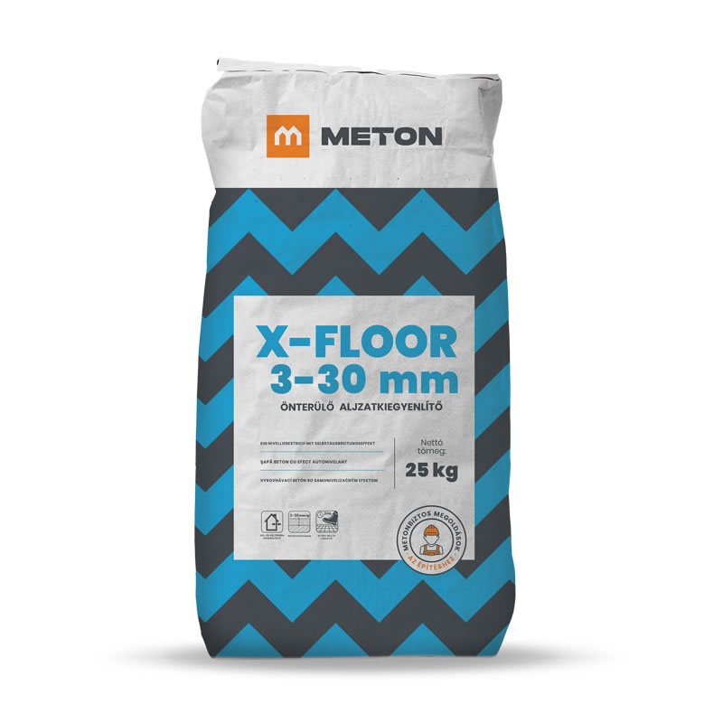 METON X-FLOOR 3-30 mm aljzatkiegyenlítő