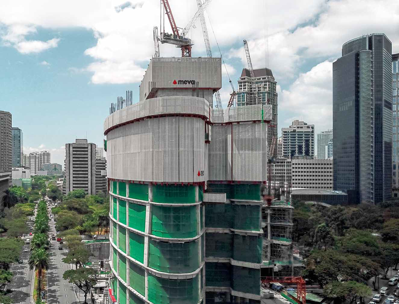 MEVA MGS-H síneken vezetett biztonsági rendszer